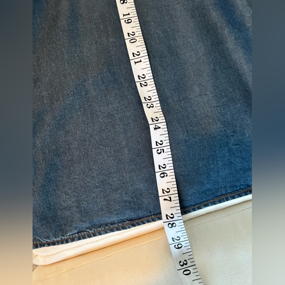 Saks Fifth Avenue chambray dress - Picture 9 of 15